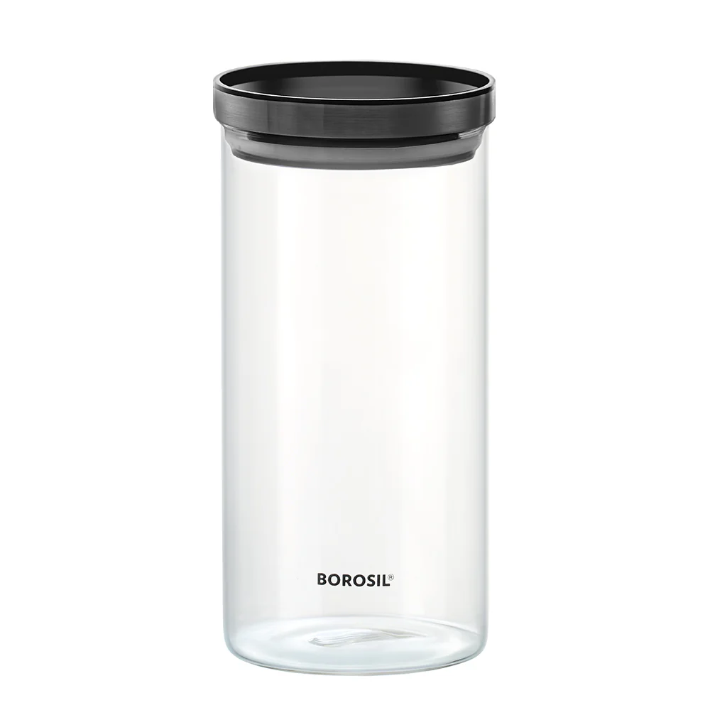 Stack n Store Classic Jar with Black PP Lid - Image 2