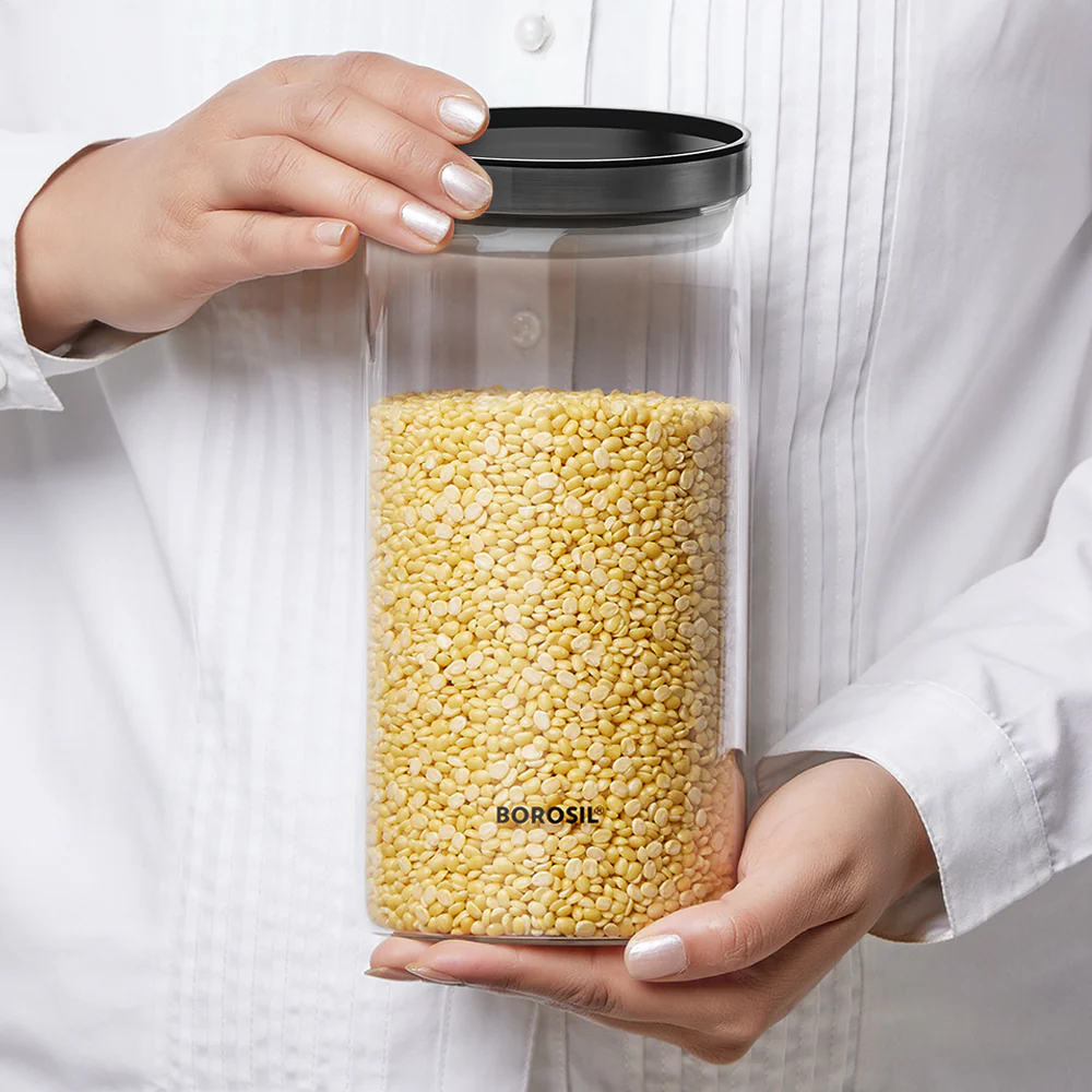 Stack n Store Classic Jar with Black PP Lid - Image 5