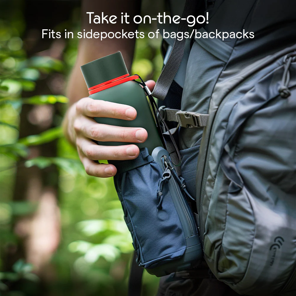 Trek Double Wall Bottle, Green - Image 8
