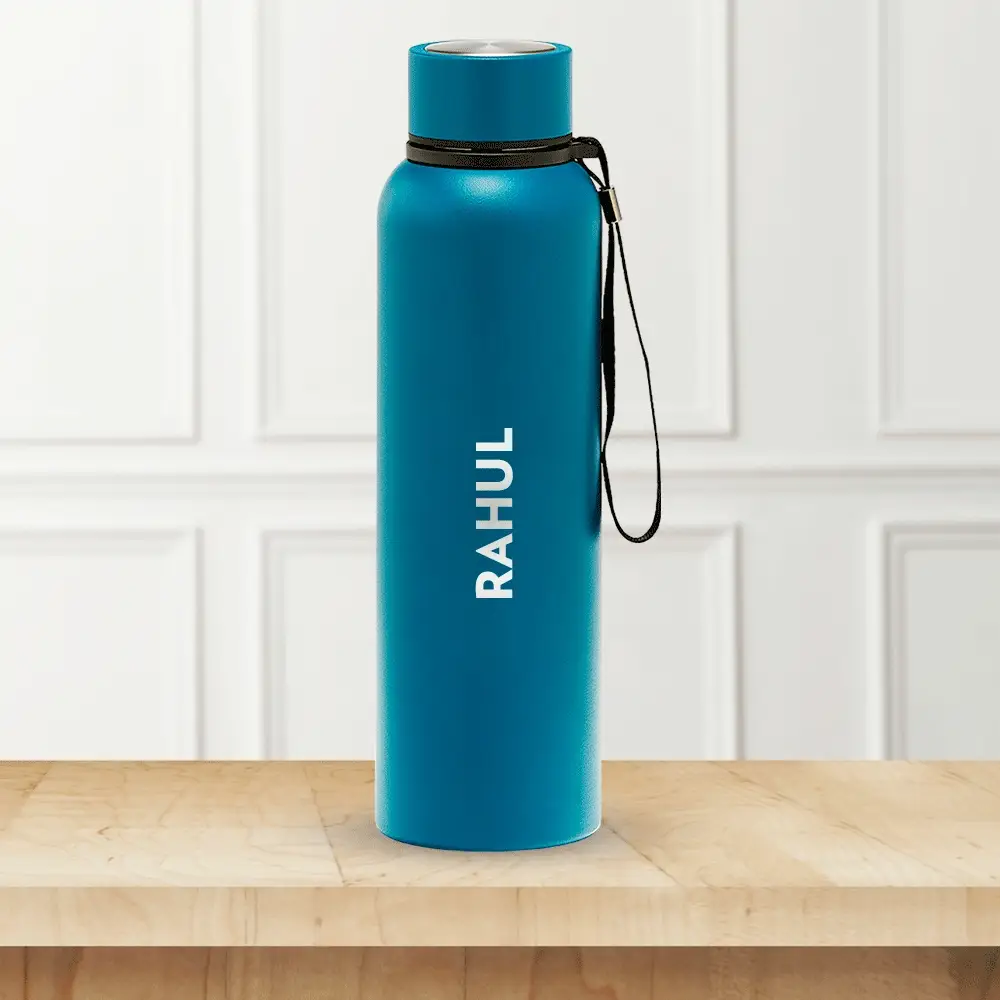 Borosil Trek Teal Blue, Personalise, 700ml - Image 2