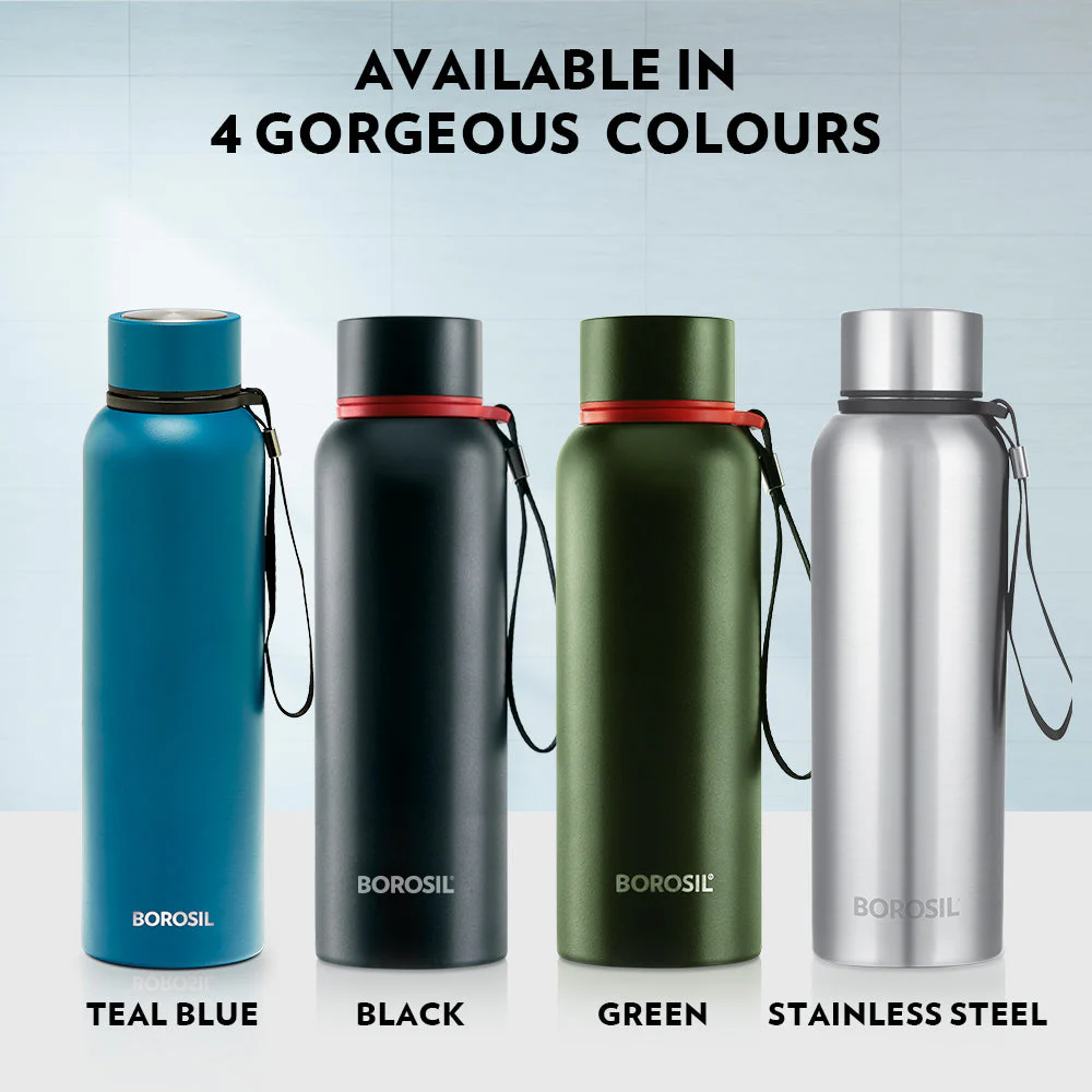 Borosil Trek Teal Blue, Personalise, 700ml - Image 7