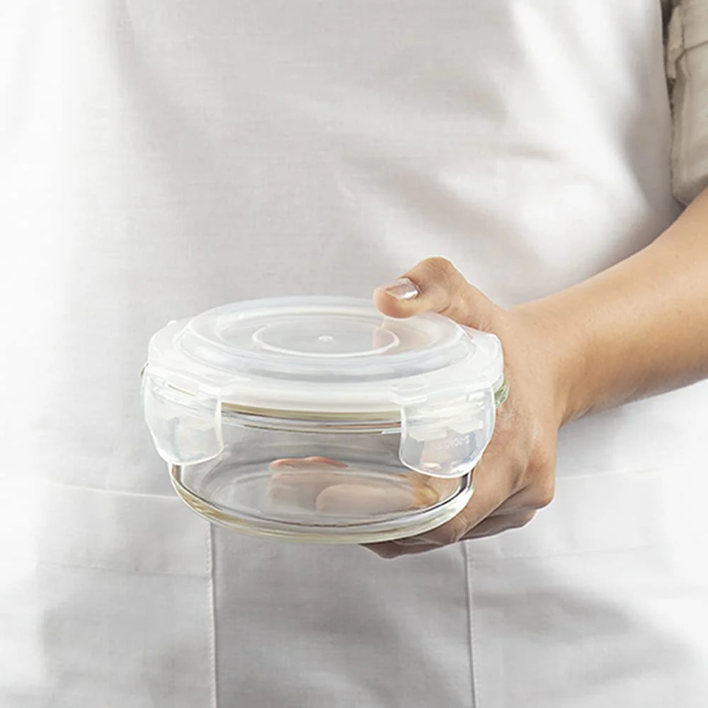 Tuff-Glass Klip n Store, Round, Set of 2, Containers - Image 4