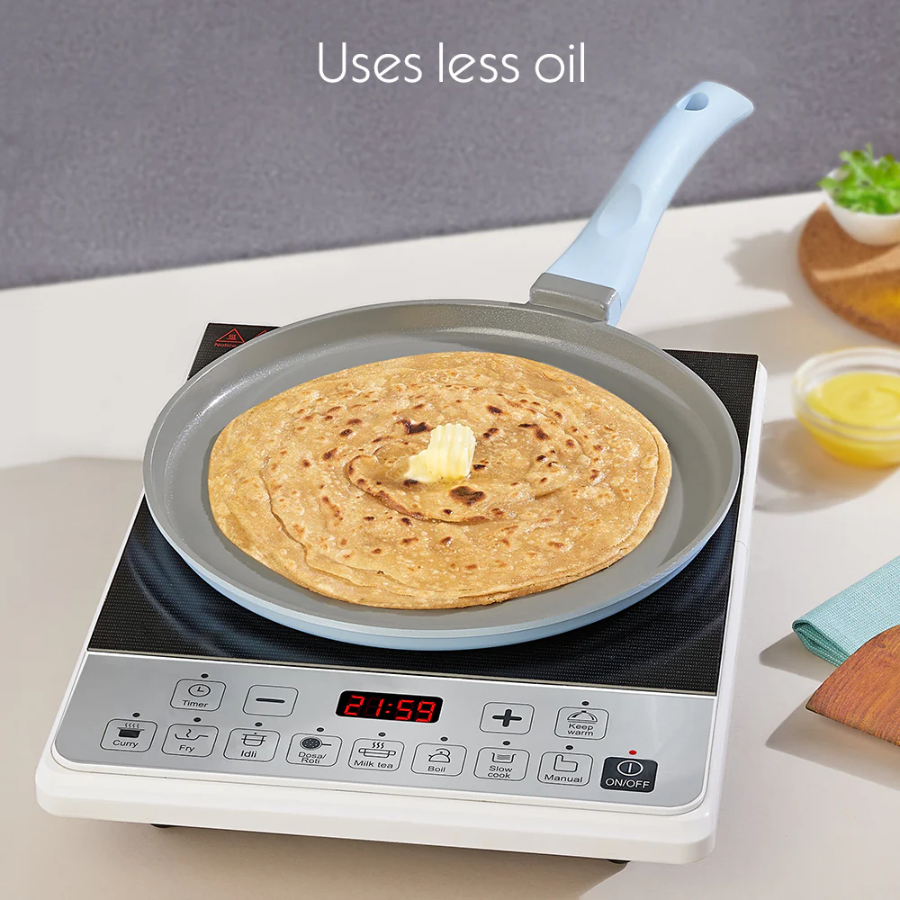 Vajra Ceramic Flat Tawa - Image 5