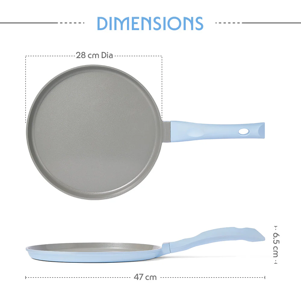 Vajra Ceramic Flat Tawa - Image 3