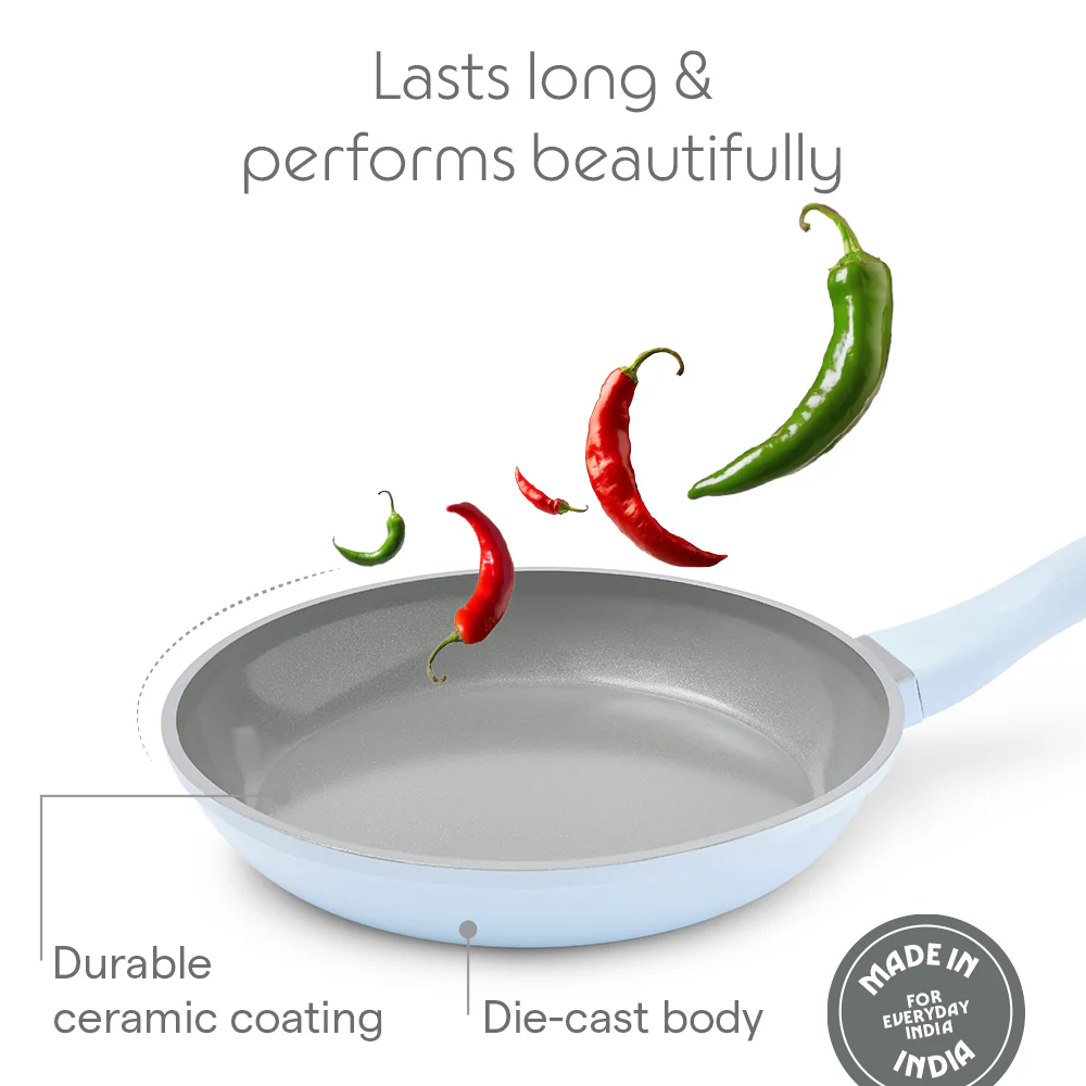 Vajra Ceramic Fry Pan - Image 5