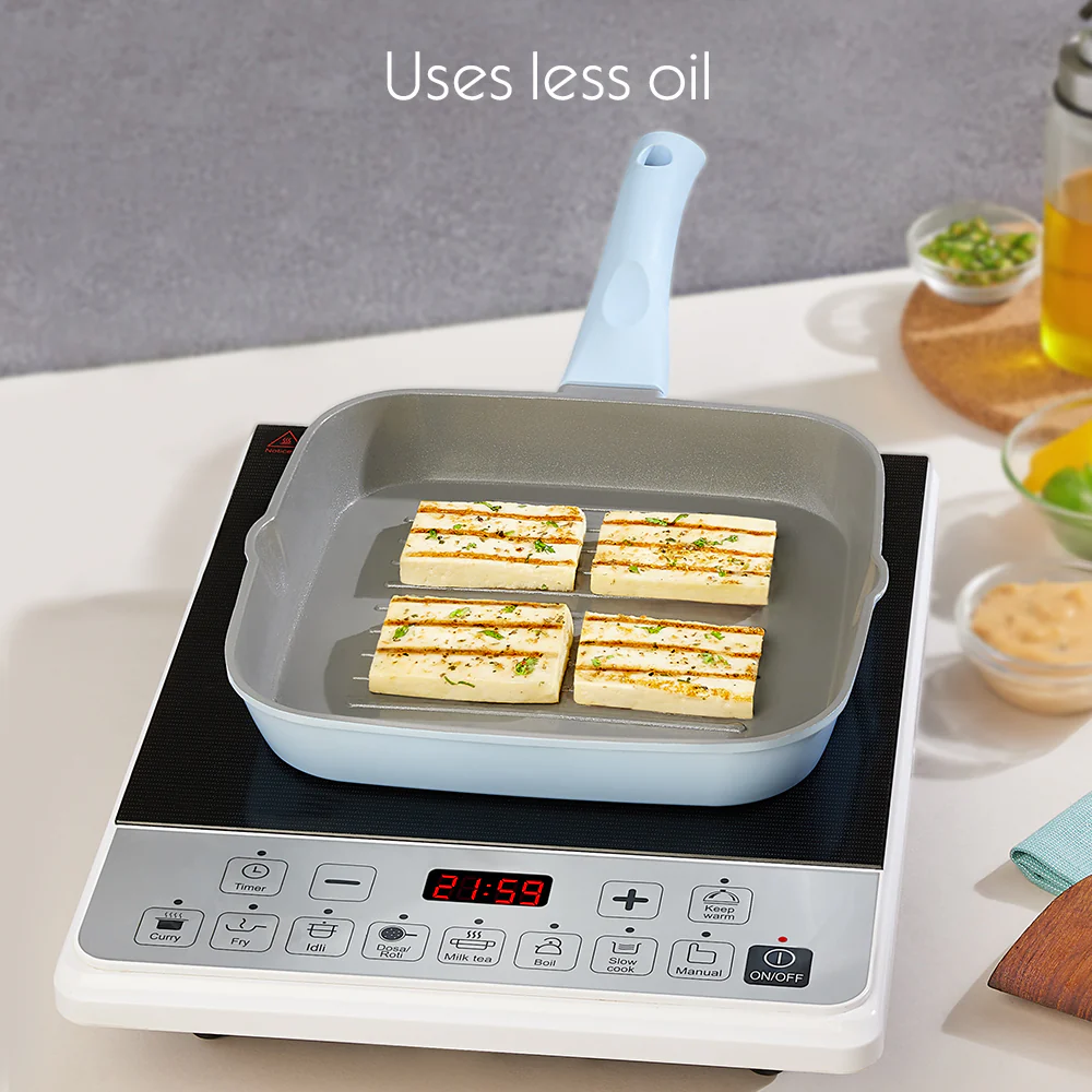 Vajra Ceramic Square Grill Pan - Image 6