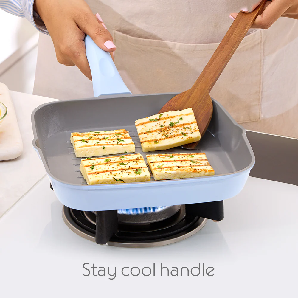 Vajra Ceramic Square Grill Pan - Image 7