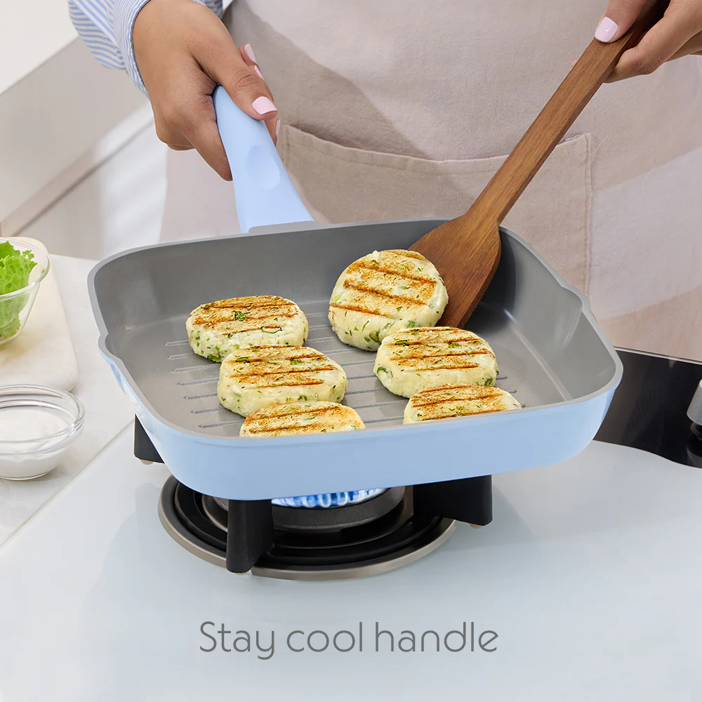 Vajra Ceramic Square Grill Pan - Image 7