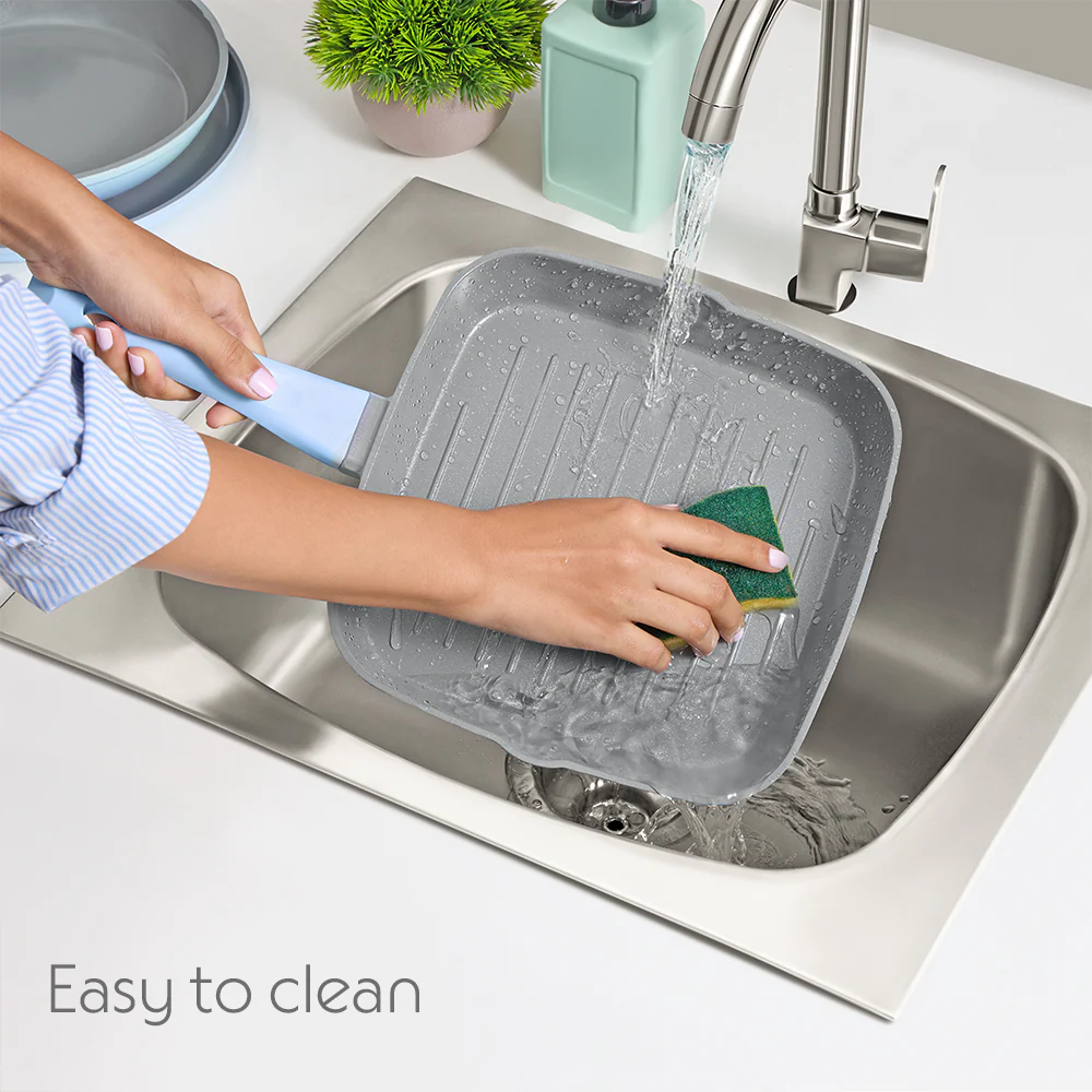 Vajra Ceramic Square Grill Pan - Image 8