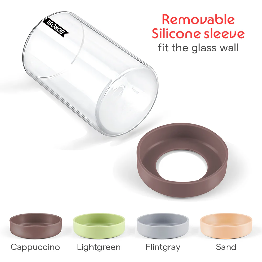 Borosil Vision Glass Set, Cappuccino - Image 5