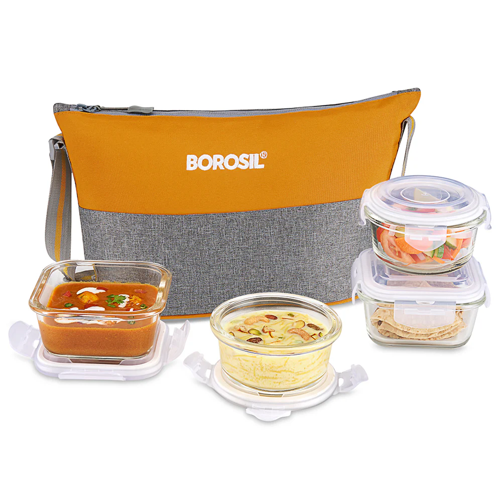 Zest Daisy Universal Glass Lunch Box - Image 2