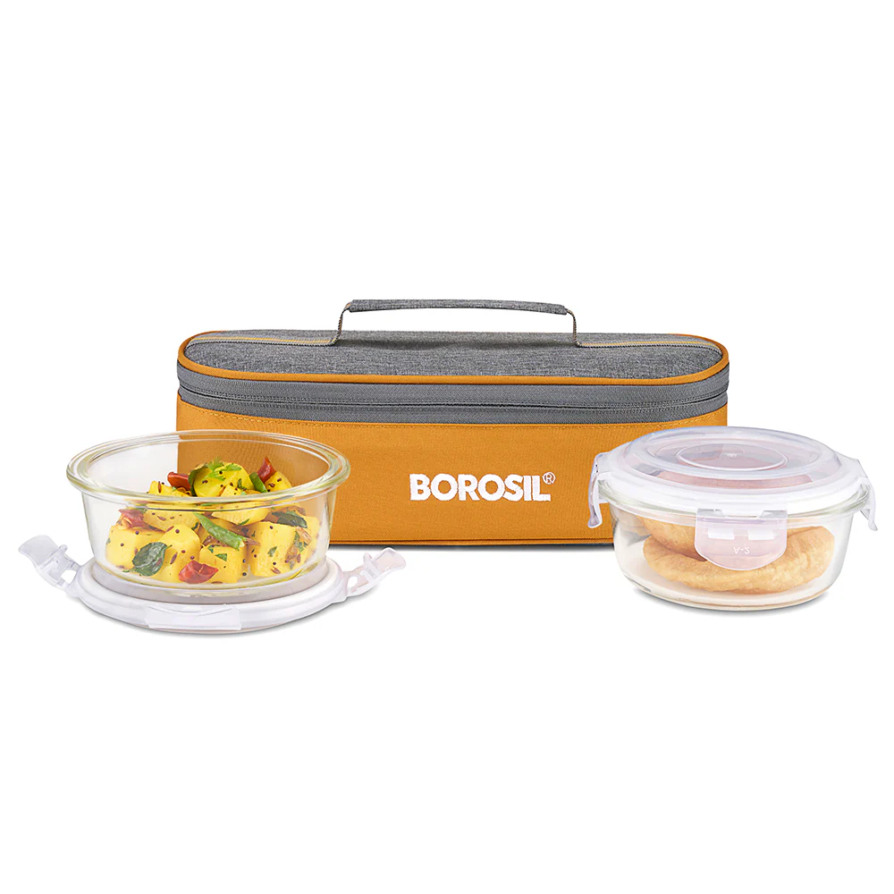 Zeal Round Glass Lunch Box - Image 2