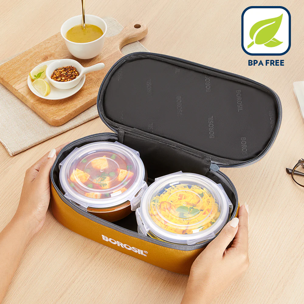 Zeal Round Glass Lunch Box - Image 6