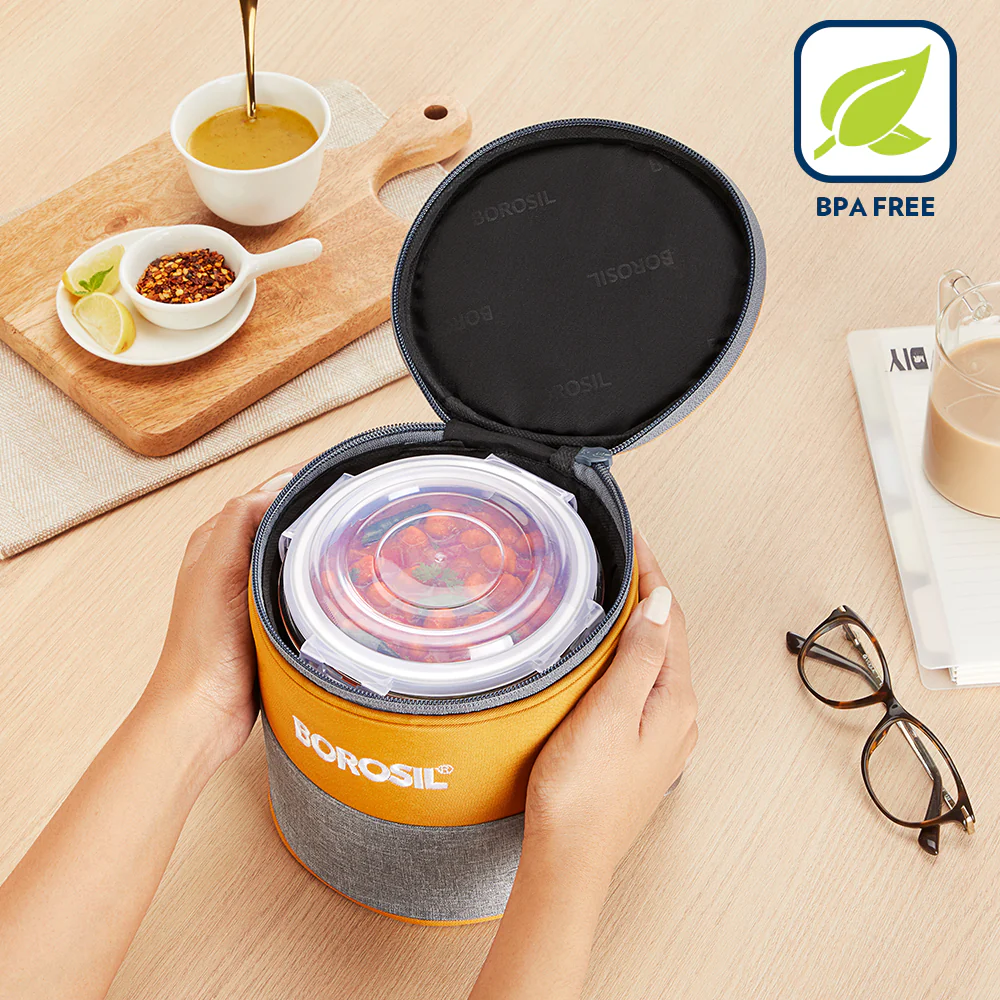 Zest Round Glass Lunch Box - Image 6