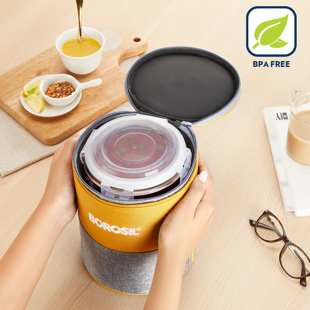 Zest Round Glass Lunch Box - Image 6
