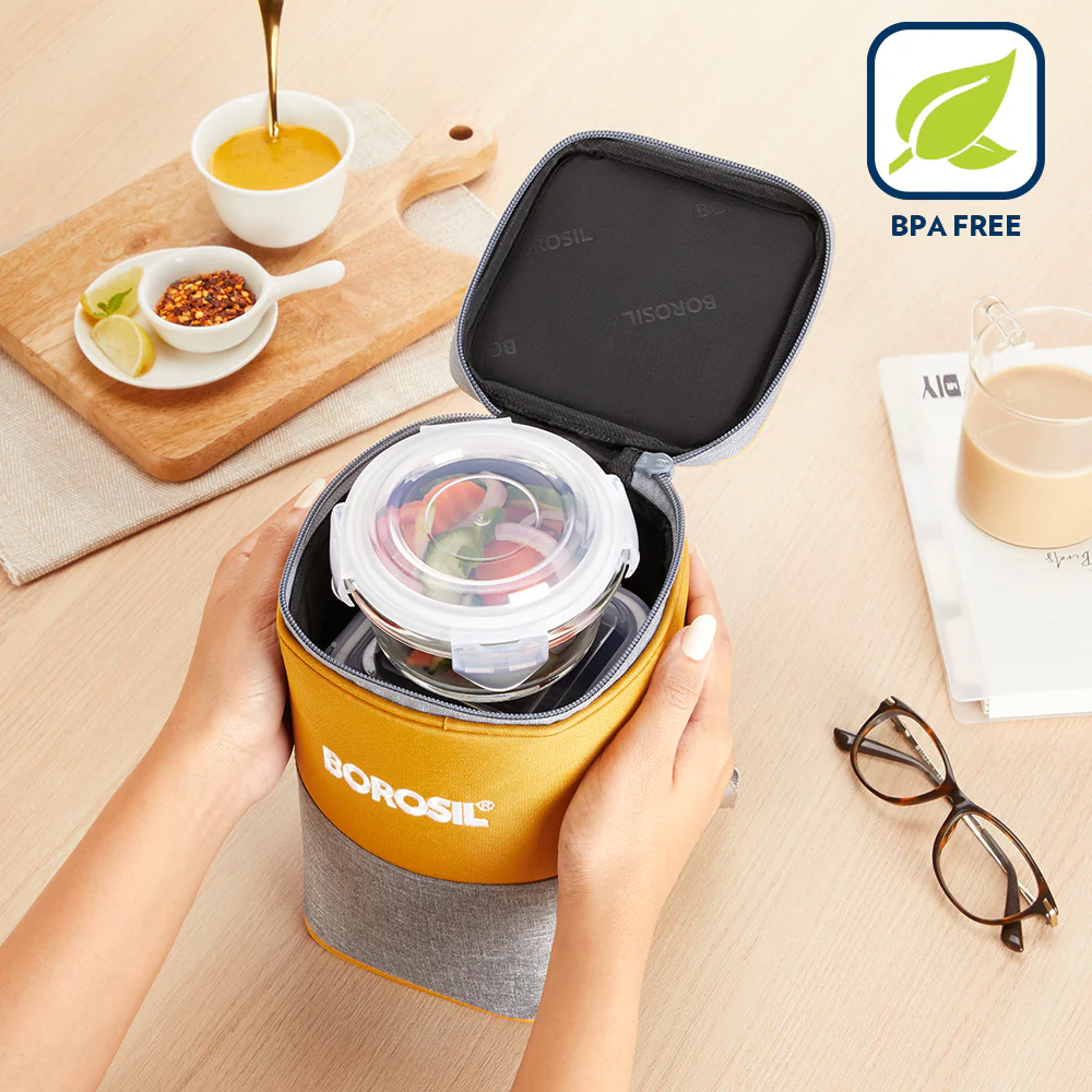 Zeal Round and Square Glass Lunch Box - Image 6