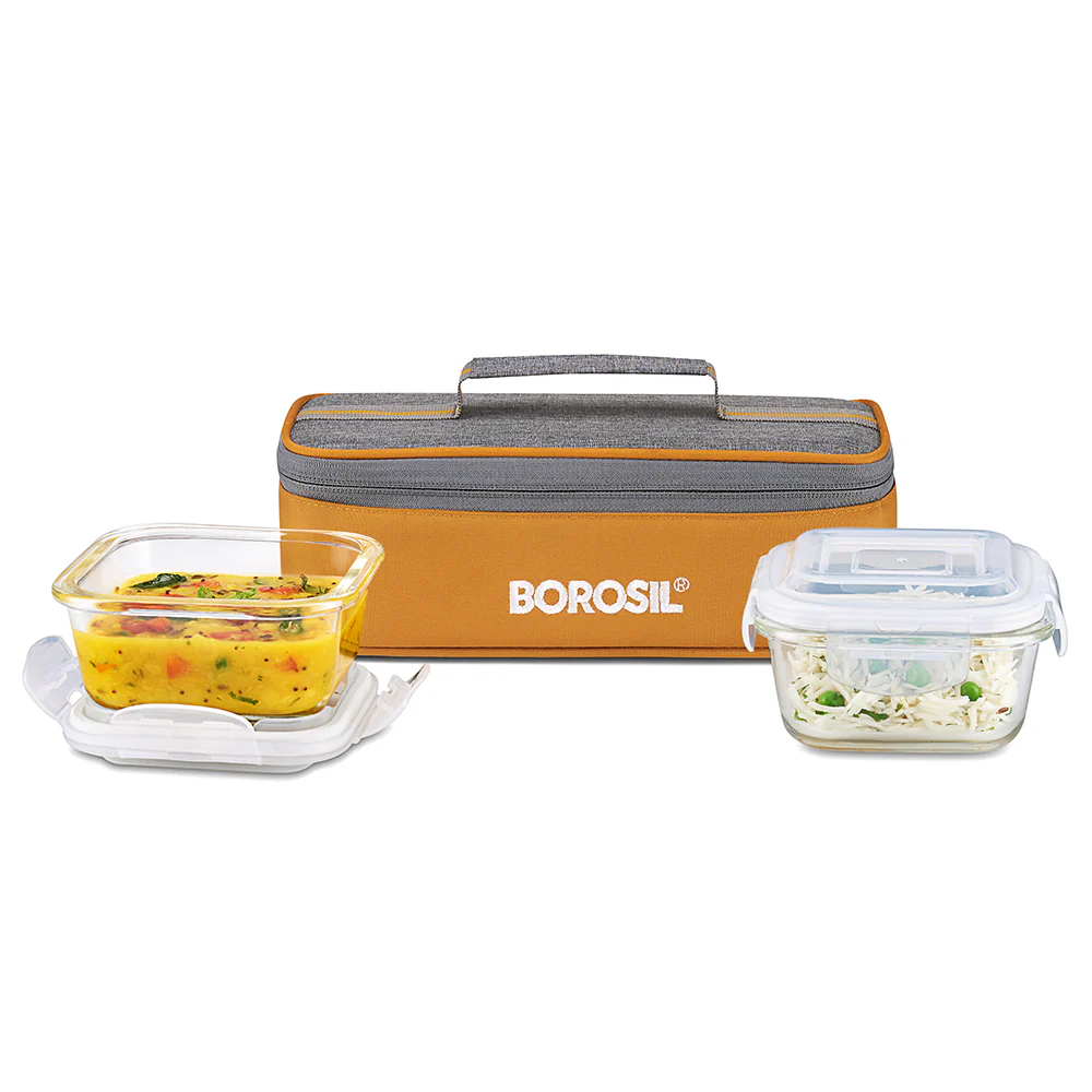 Zest Square Glass Lunch Box - Image 2