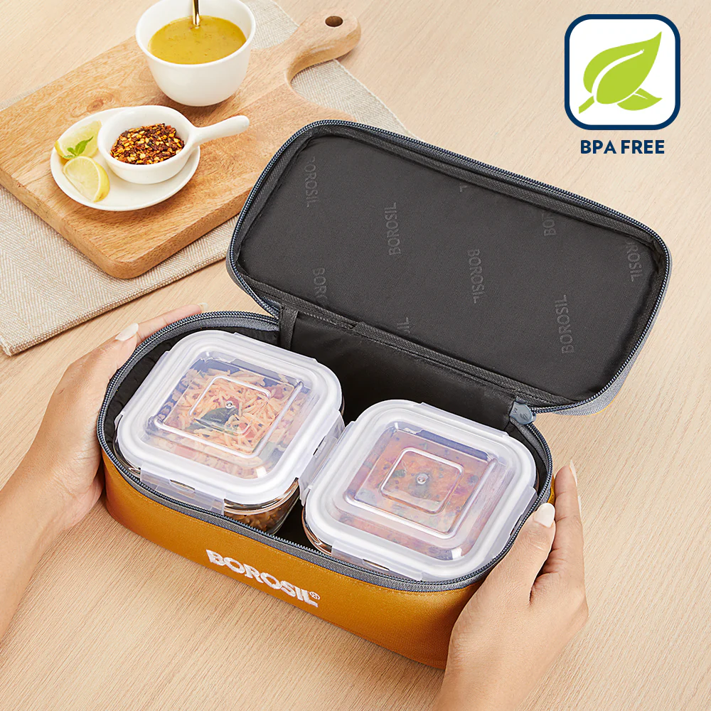 Zest Square Glass Lunch Box - Image 6