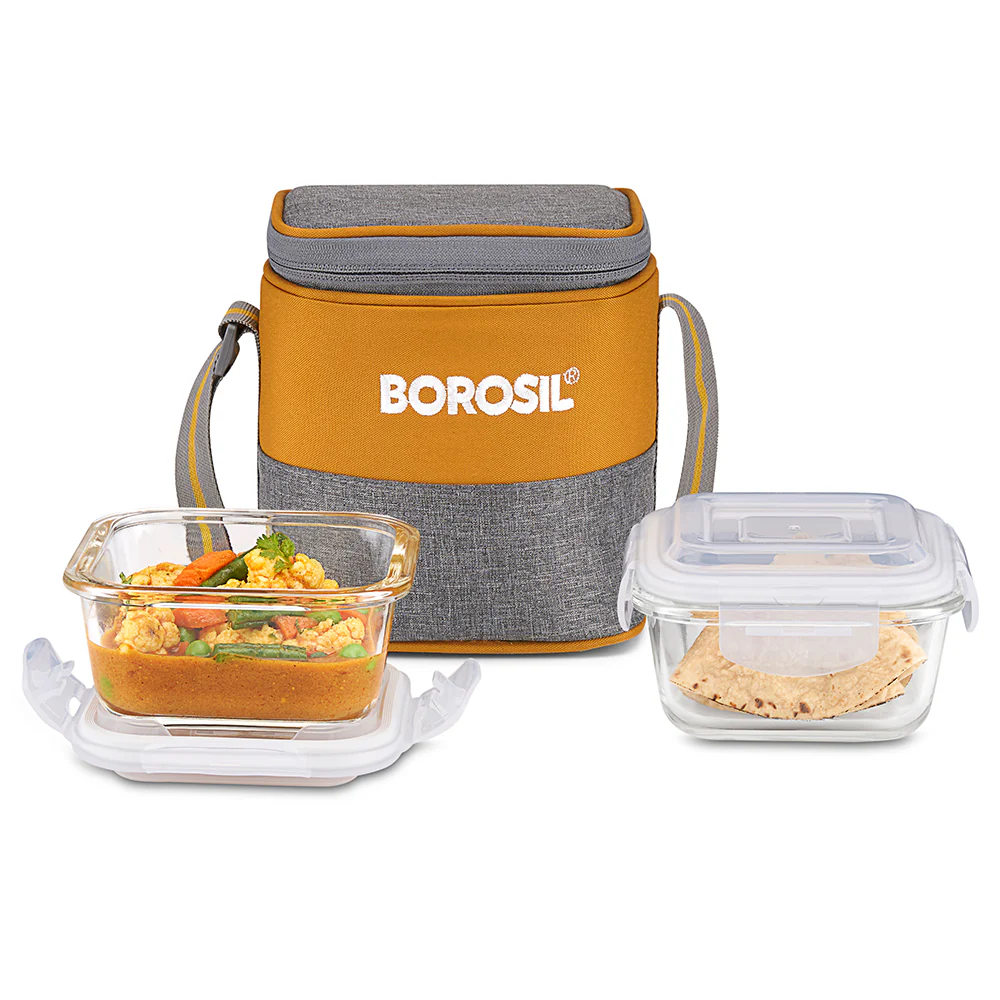Zest Square Glass Lunch Box - Image 2