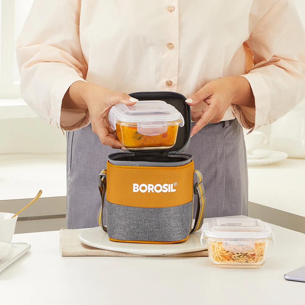 Zest Square Glass Lunch Box - Image 4