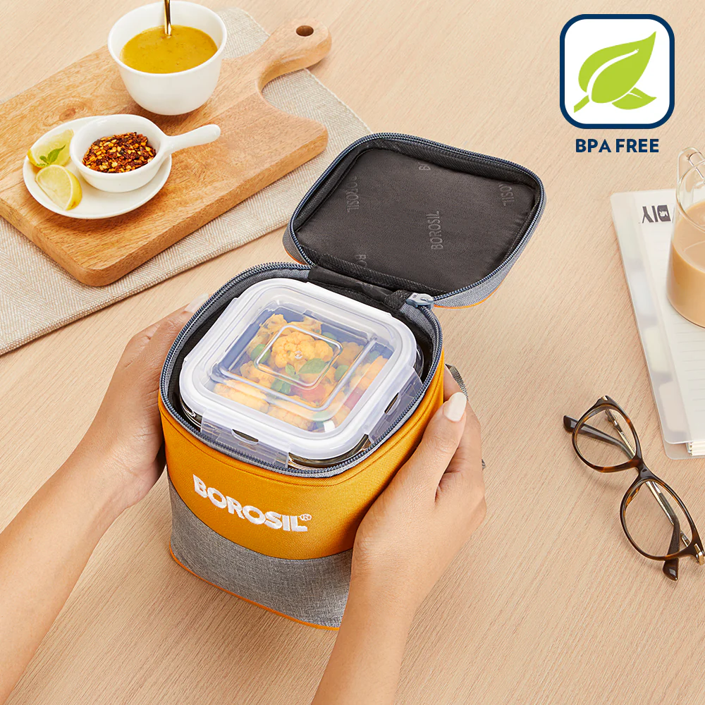 Zest Square Glass Lunch Box - Image 6