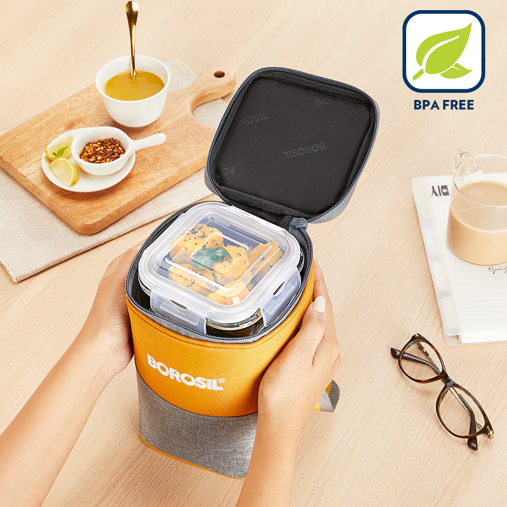 Zest Square Glass Lunch Box - Image 6