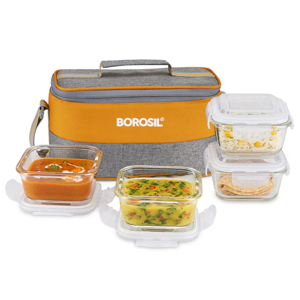 Zest Square Glass Lunch Box - Image 2