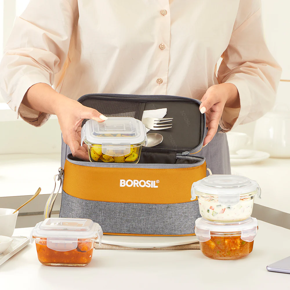 Zest Universal Glass Lunch Box - Image 4
