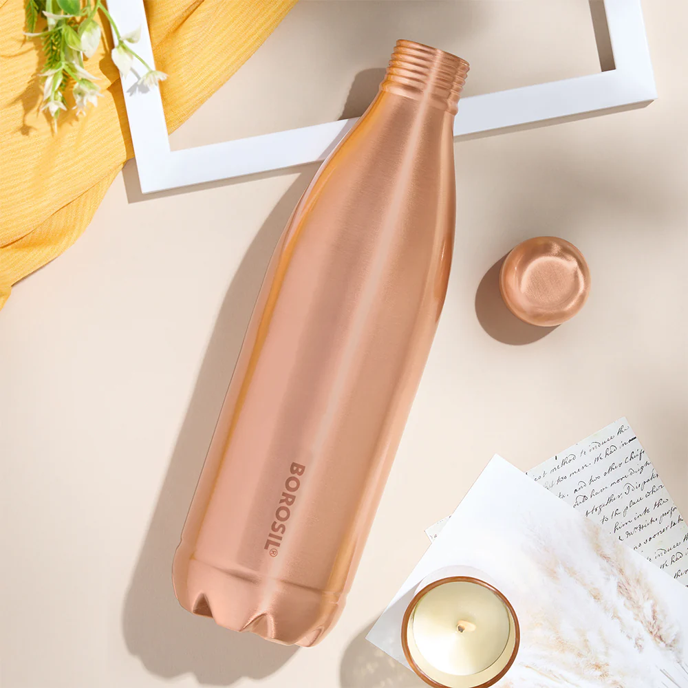 Canvas Plain Copper Bottle - Image 4