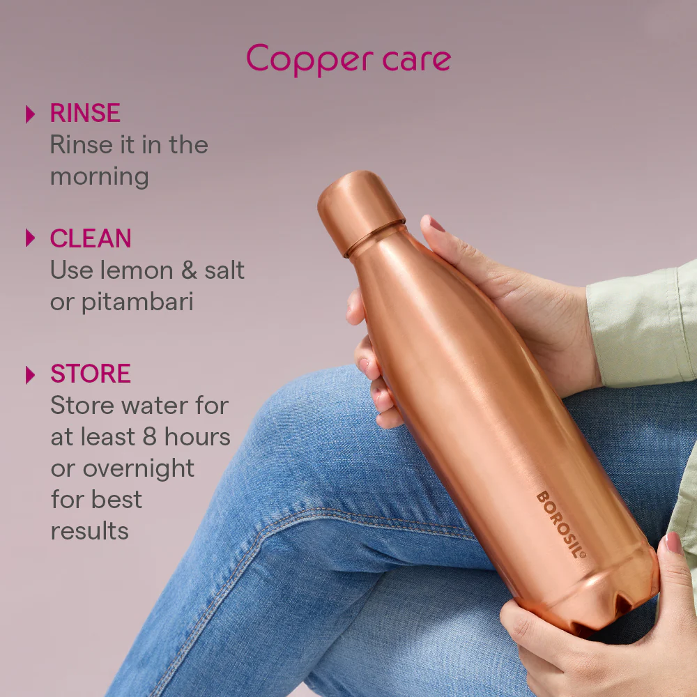 Canvas Plain Copper Bottle - Image 6