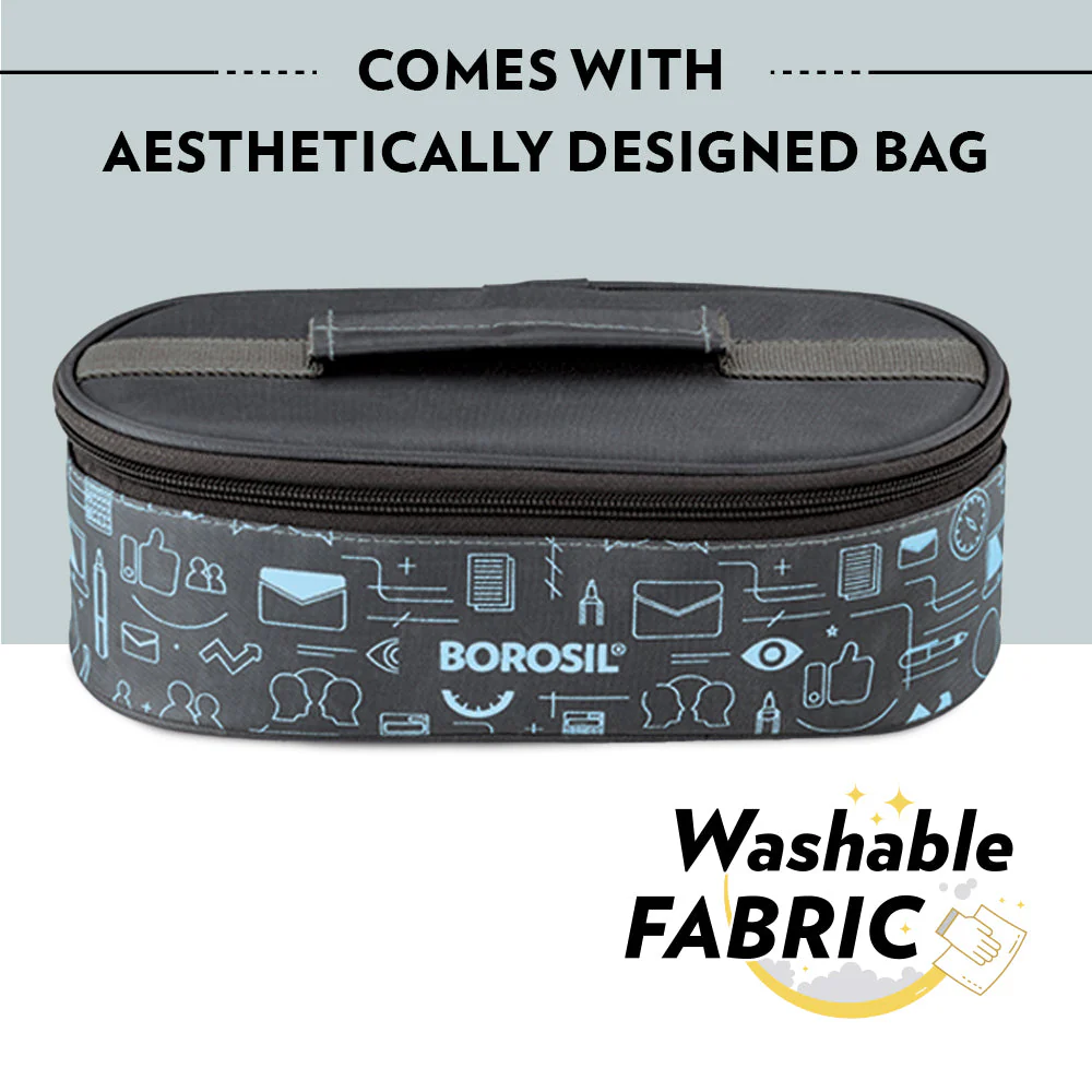 Carryfresh Round Stainless Steel Lunchbox - Image 8