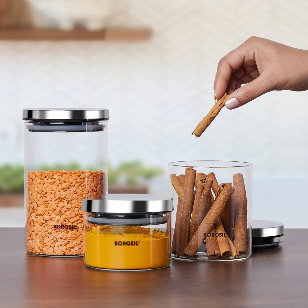 Classic Glass Jar with SS Lid - Image 12