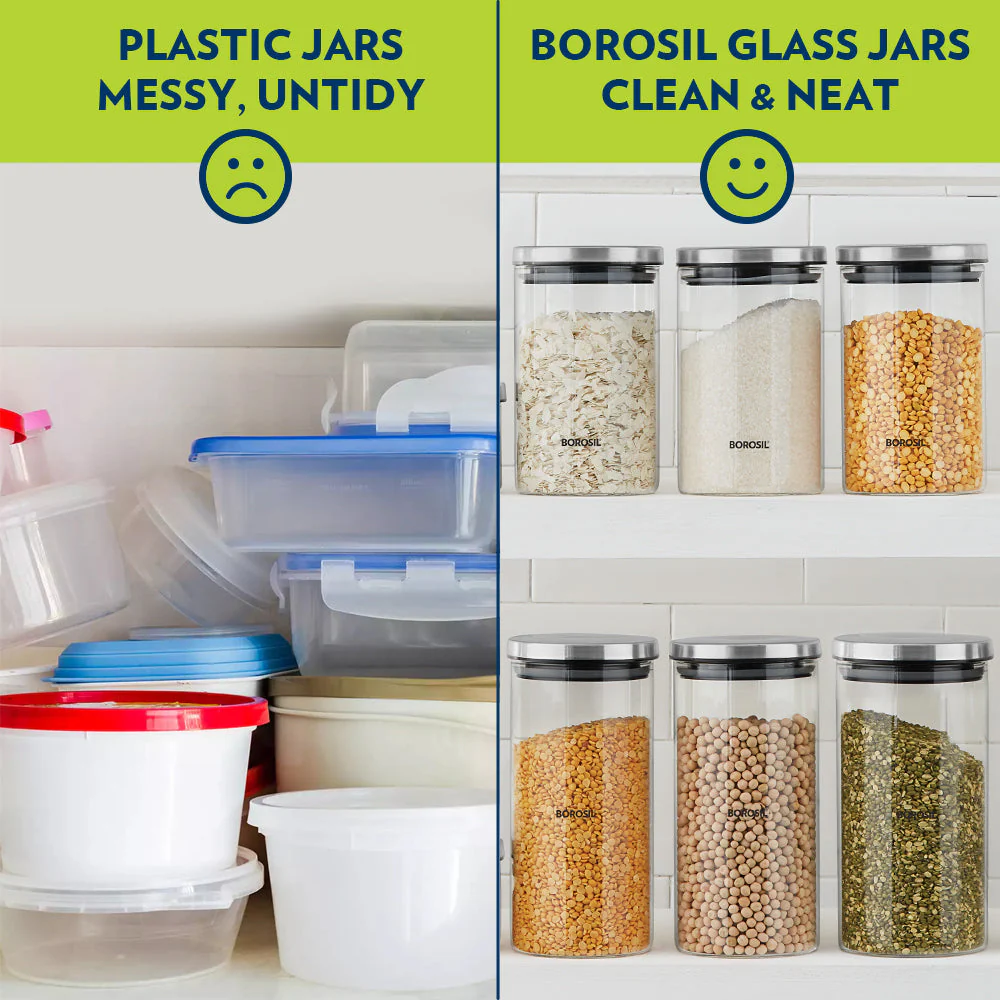 Classic Glass Jar with SS Lid - Image 9