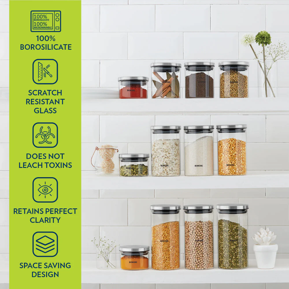 Classic Glass Jar with SS Lid - Image 6