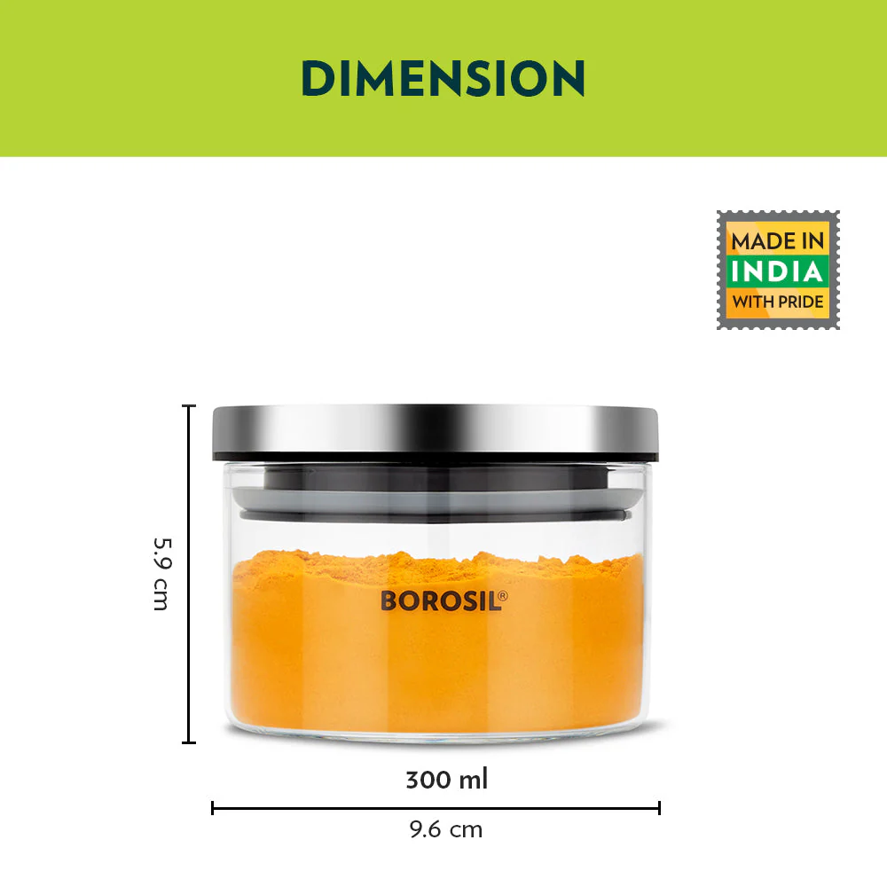 Classic Glass Jar Set with SS Lid - Image 8