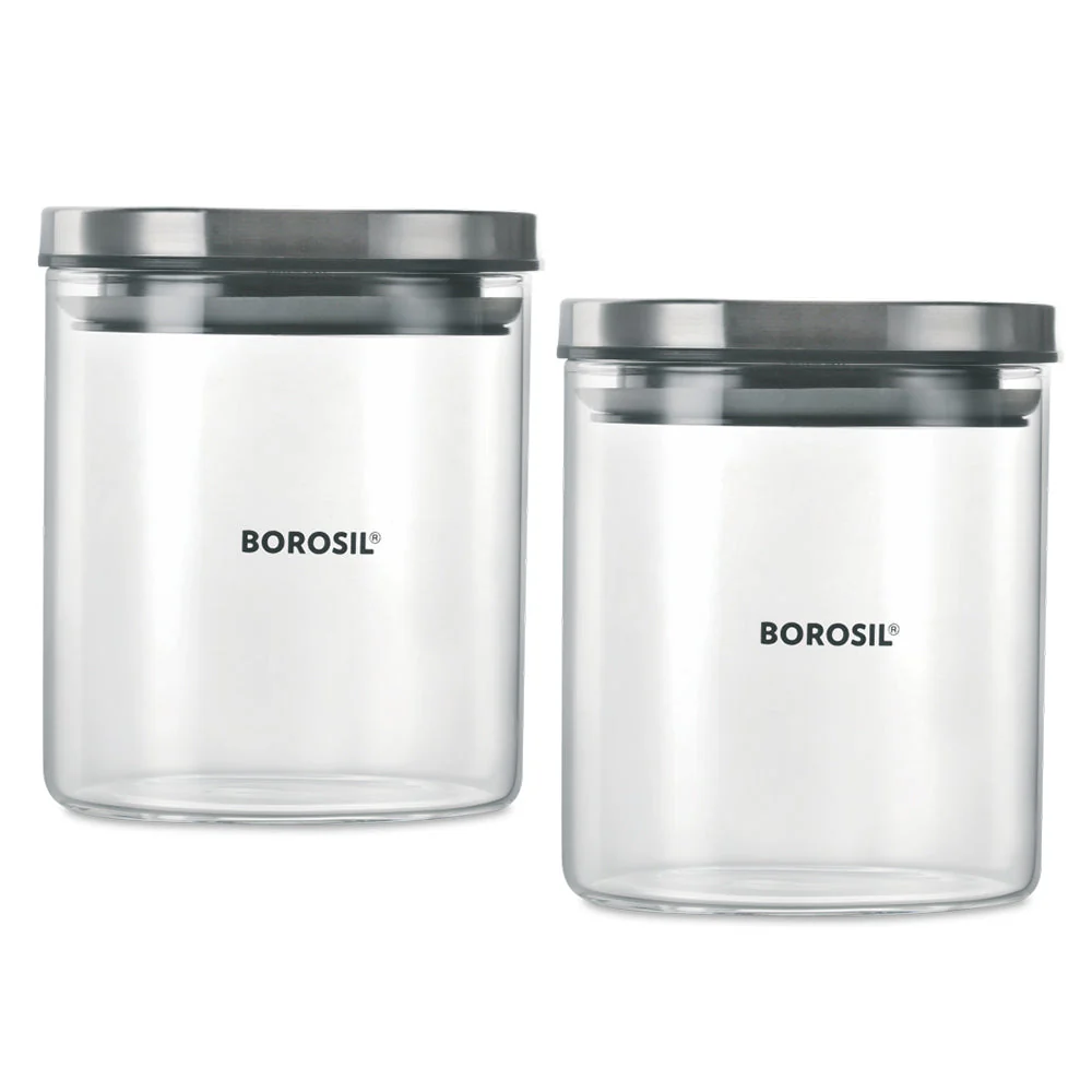 2 Classic Jars with Wooden Tray - Image 4