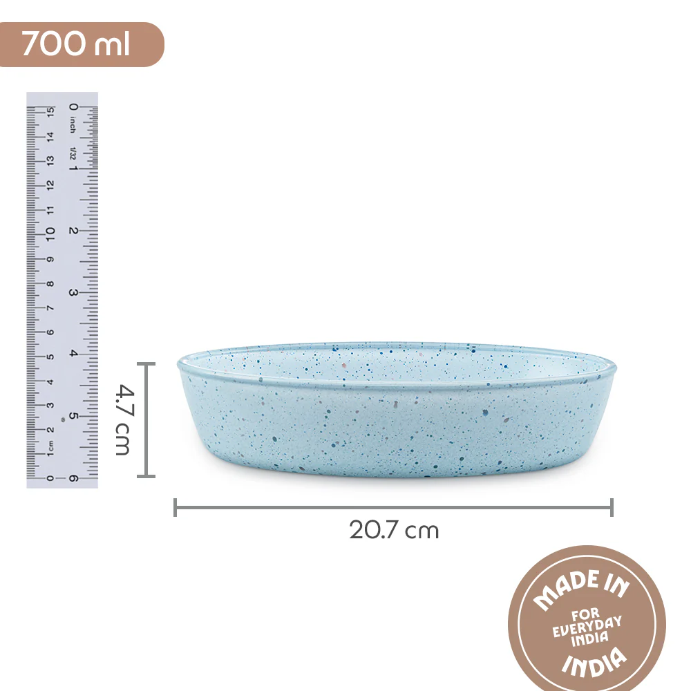 Colors Blue Oval Baking Dish - Image 2