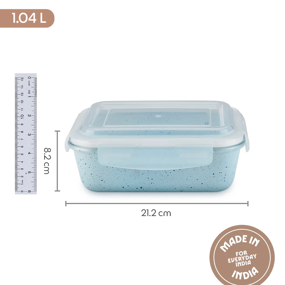 Colors Blue Rectangle Klip n Store - Image 2