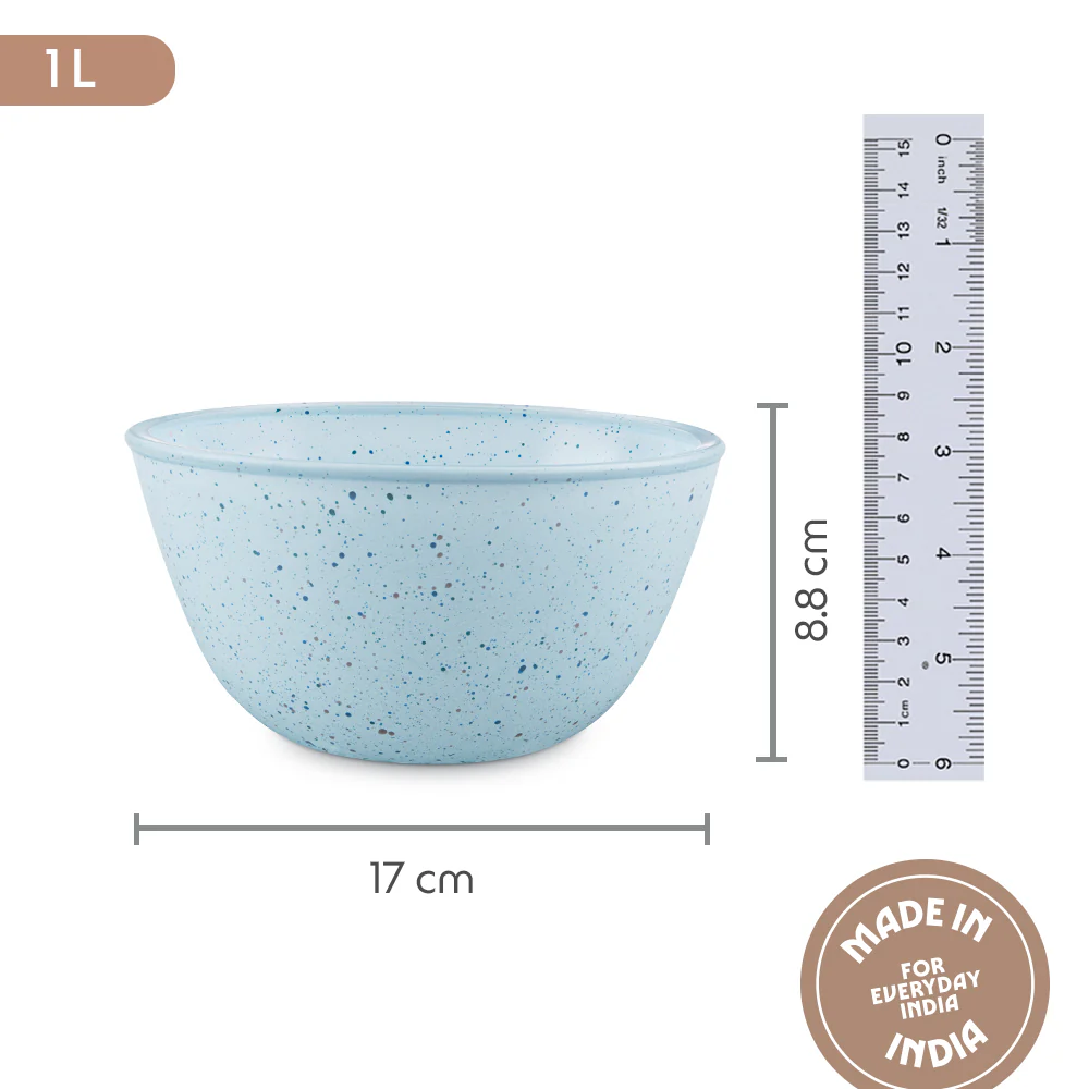 Colors Kube Blue Bowl - Image 2