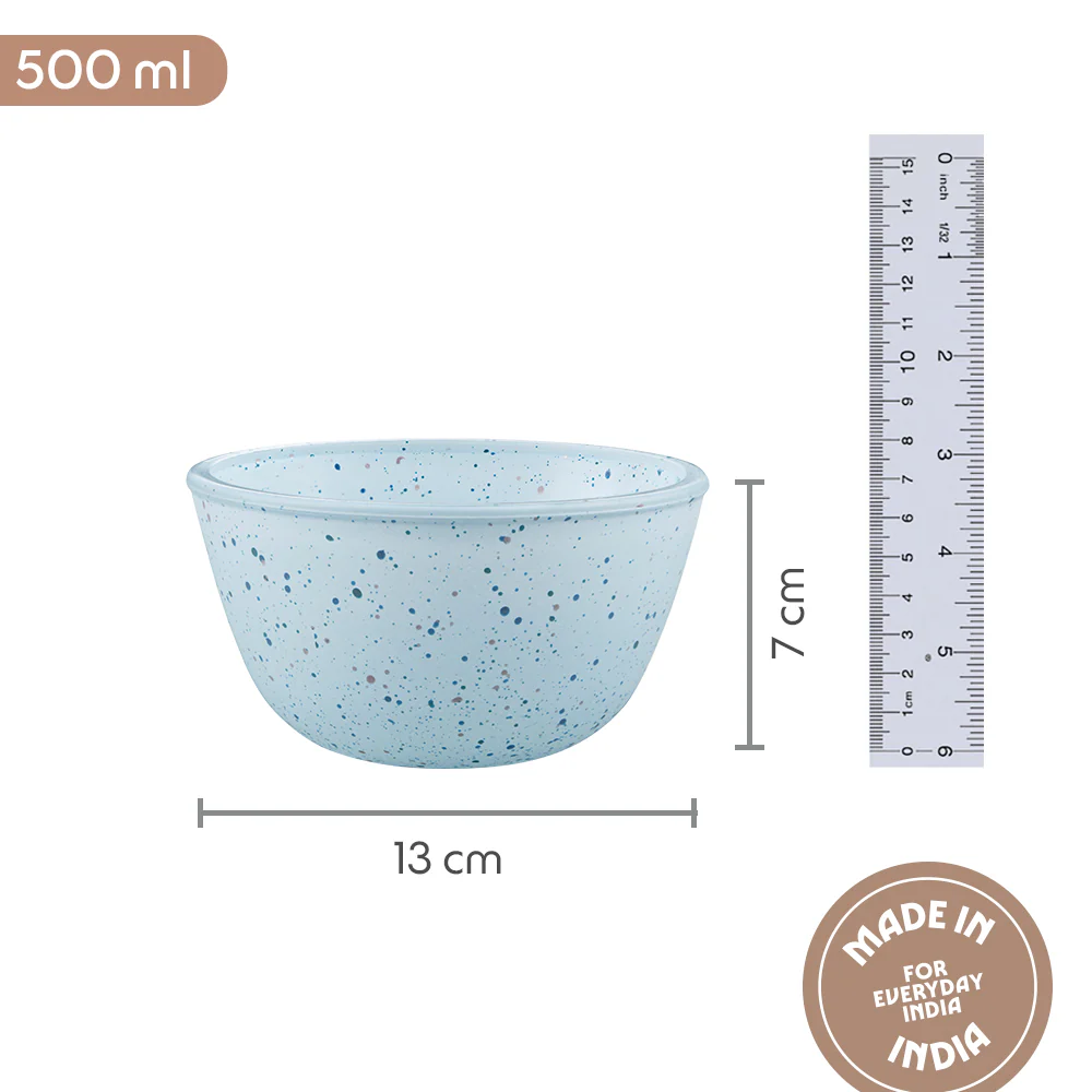 Colors Kube Blue Bowl - Image 2