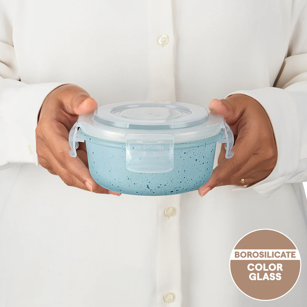 Colors Kube Blue Round Klip n Store - Image 3