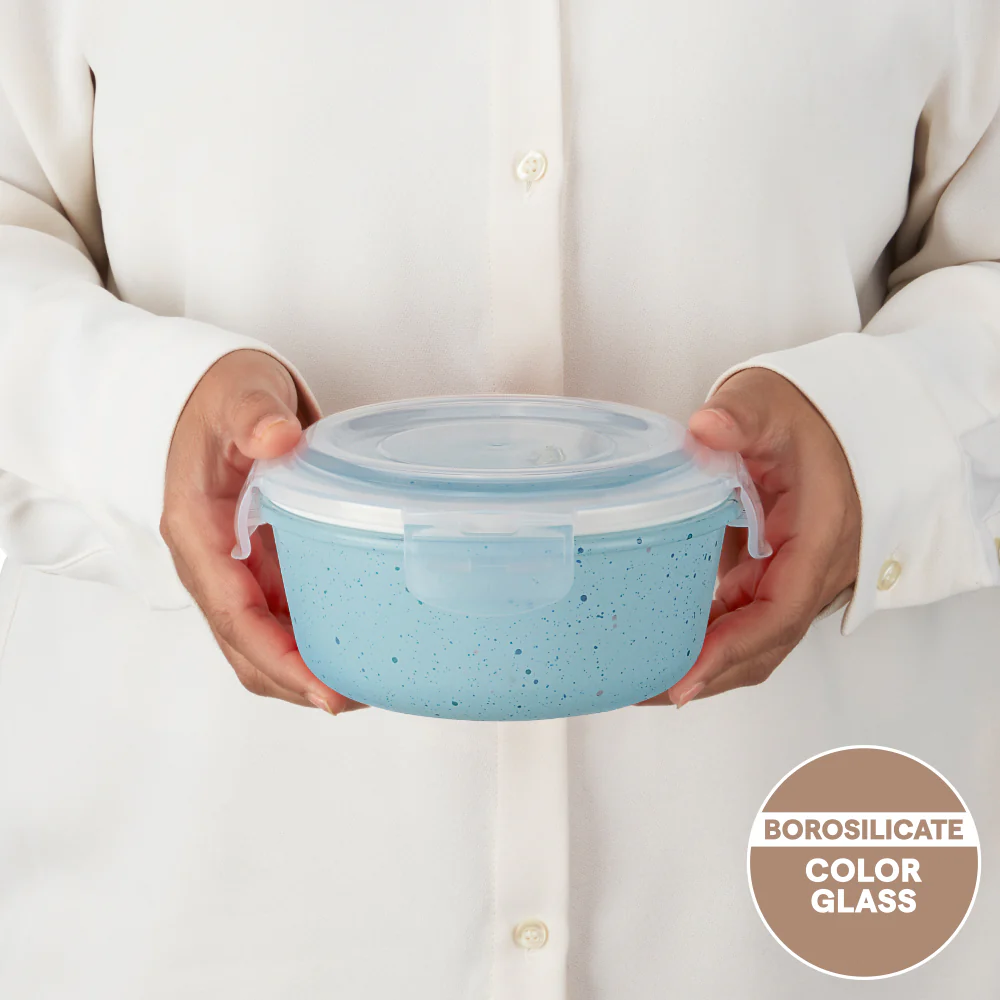 Colors Kube Blue Round Klip n Store - Image 3