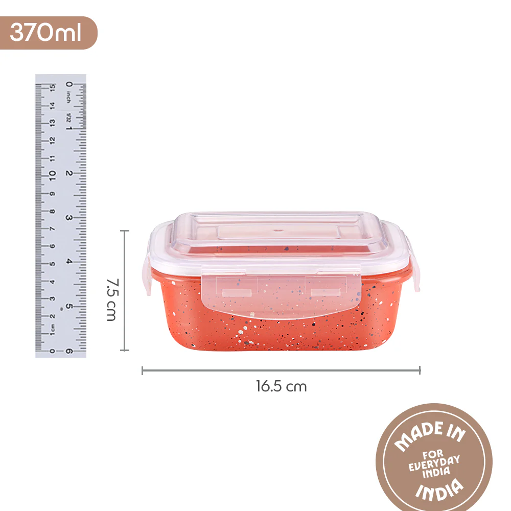 Colors Kube Pink Rectangle Klip n Store - Image 2
