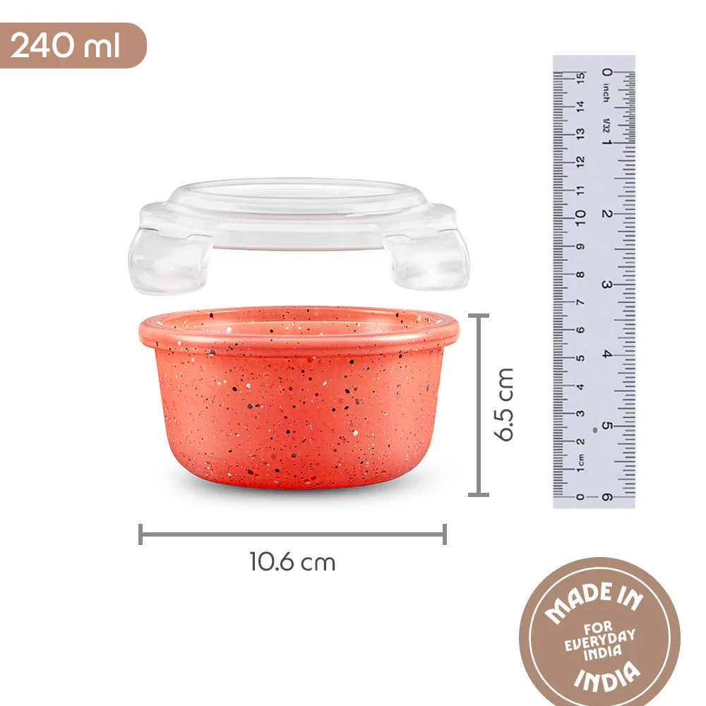Colors Kube Pink Round Klip n Store - Image 2