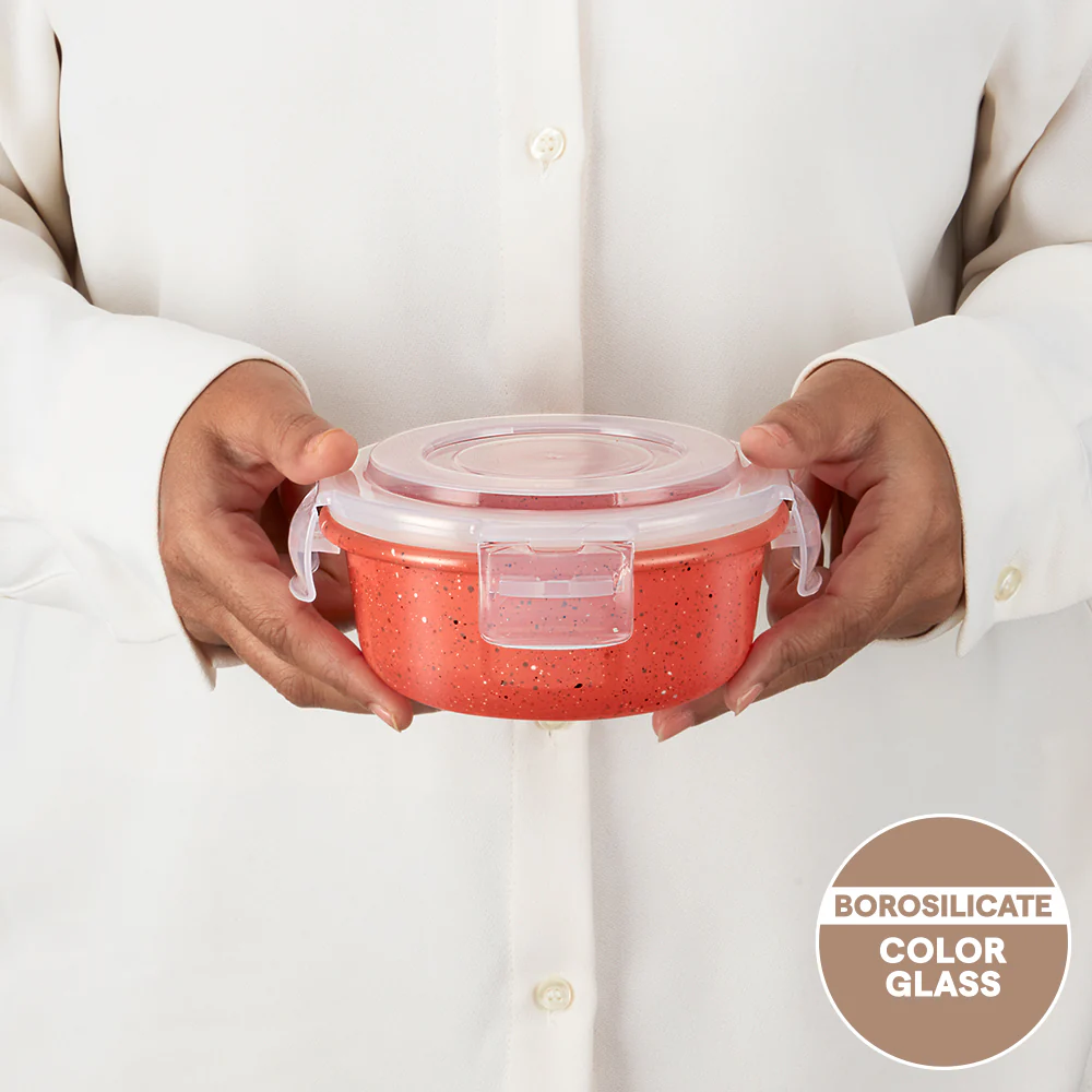 Colors Kube Pink Round Klip n Store - Image 3