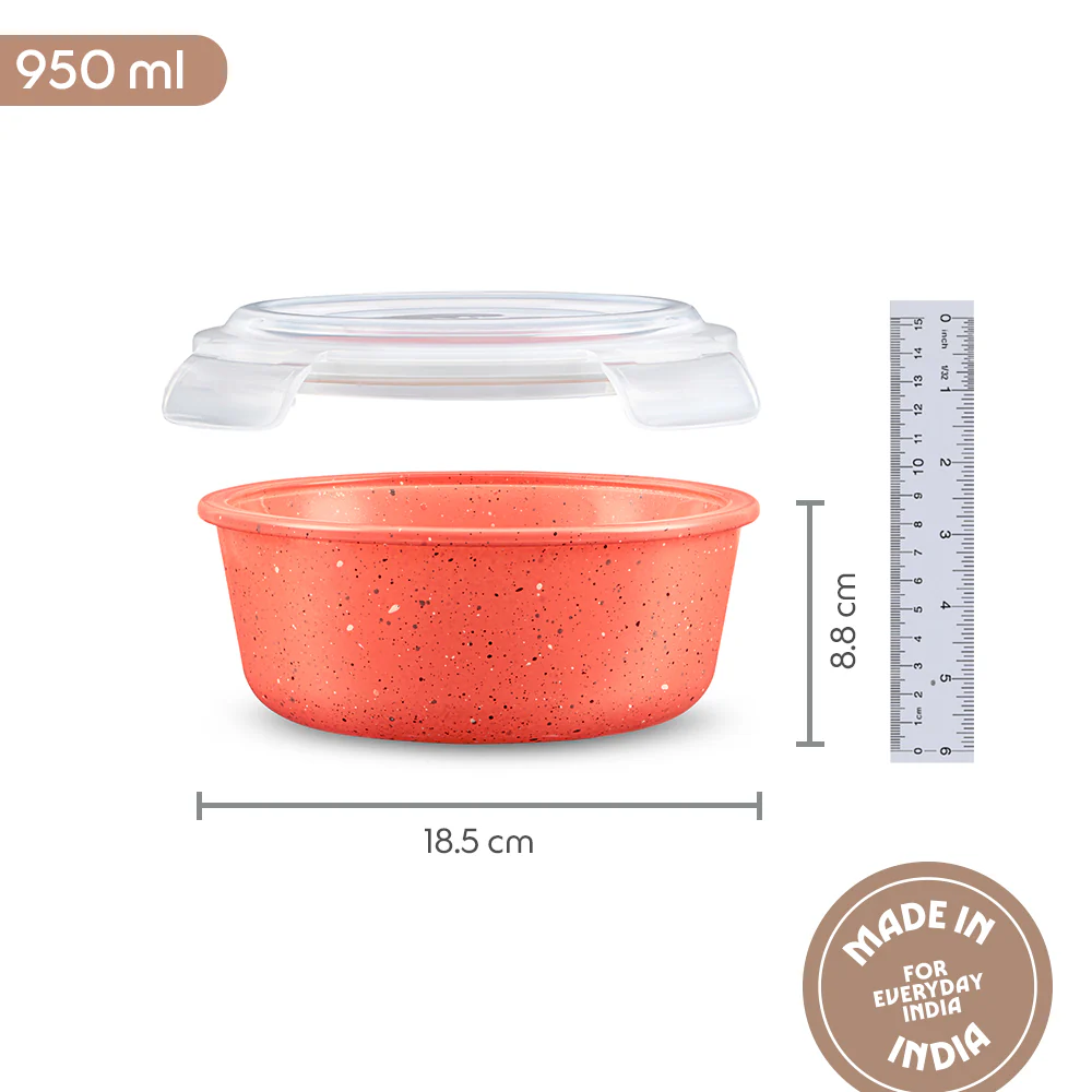 Colors Kube Pink Round Klip n Store - Image 2