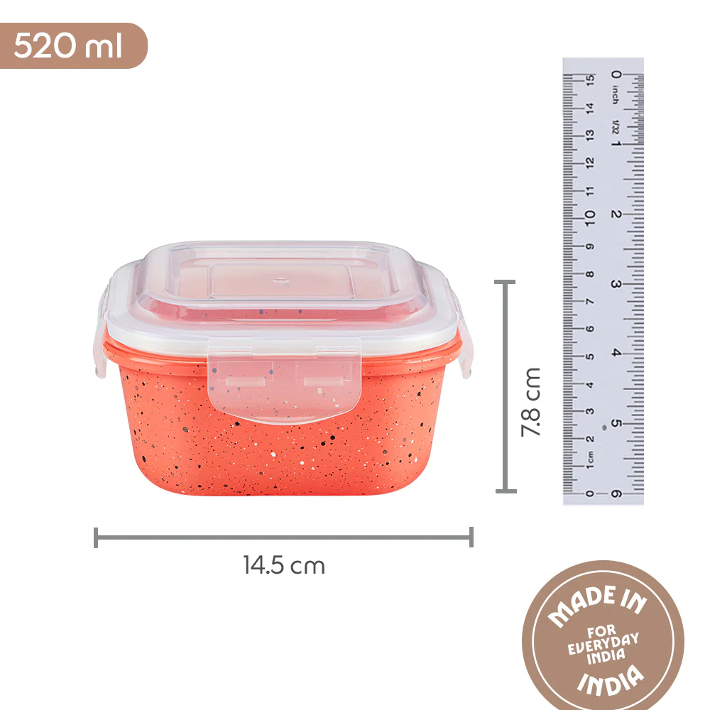 Colors Kube Pink Square Klip n Store - Image 2