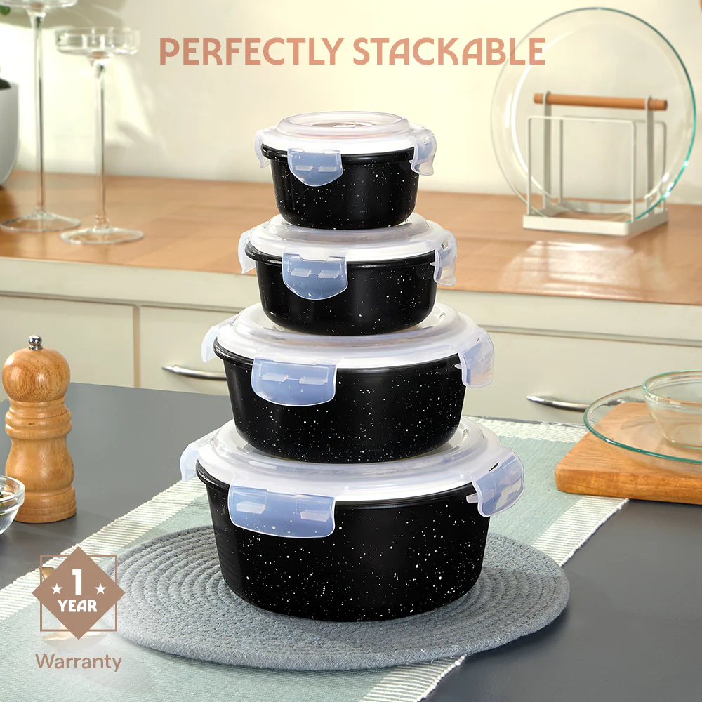 Colors Pebble Black Round Klip n Store - Image 8