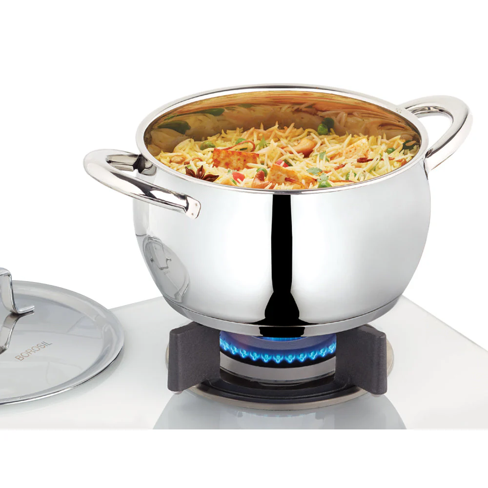 Cookfresh Stainless Steel Handi Casserole with Lid - Image 13