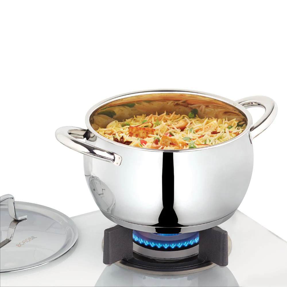 Cookfresh Stainless Steel Handi Casserole with Lid - Image 2